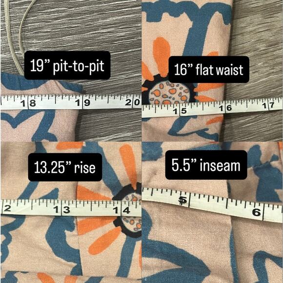 Atelier 1756 x Anthropologie Pastel Pink Nadia Ruffle Floral One-Sleeve Romper - Picture 11 of 11